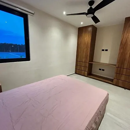Depto#2 Lujoso Departamento En Tulum 1 Rec Apartment